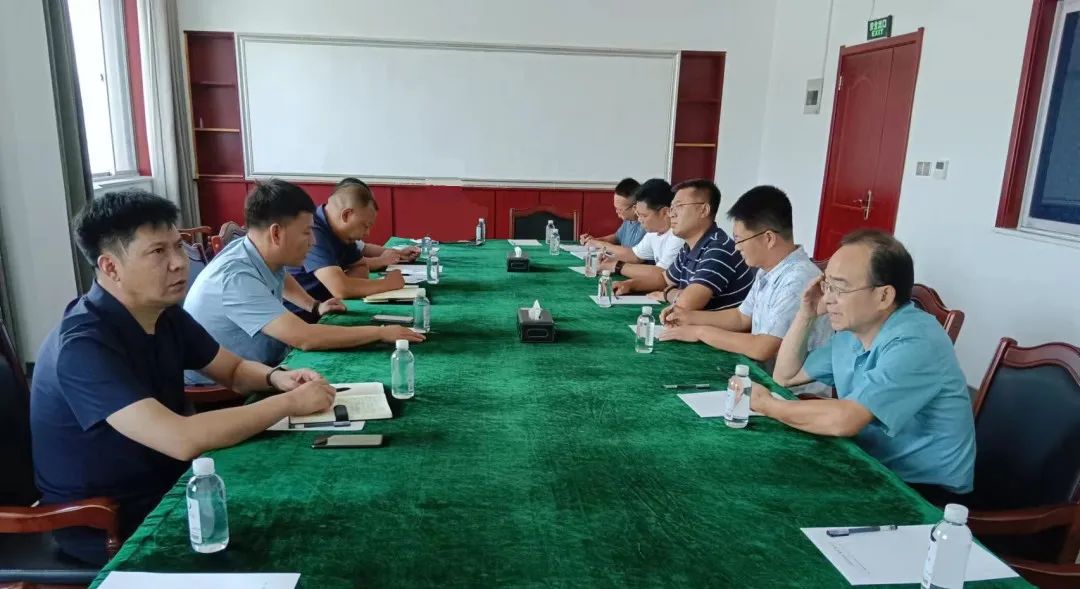 河南省非煤礦山管理辦公室副主任白艷勛來我公司調(diào)研